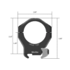 ARKEN HALO Ti Titanium Scope rings 30mm 0.97"