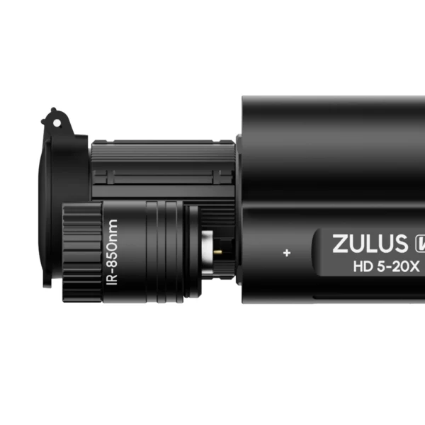 ZHD520R-V2 LRF - ZULUS HD V2 5-20X Digital Night Vision Scope With Laser Rangefinder and Ballistic Calculator