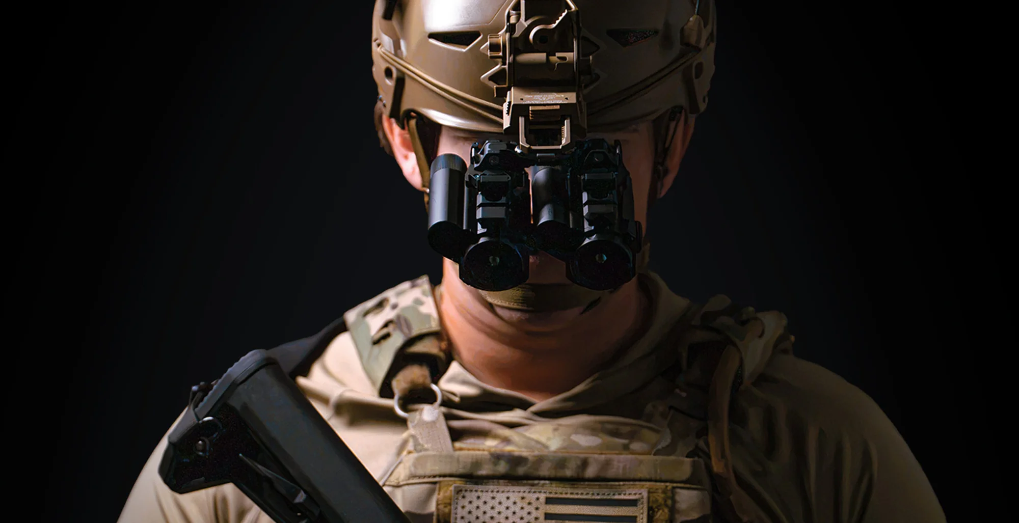 DNT HYDRA-Mini HS210M in a helmet-mounted thermal configuration