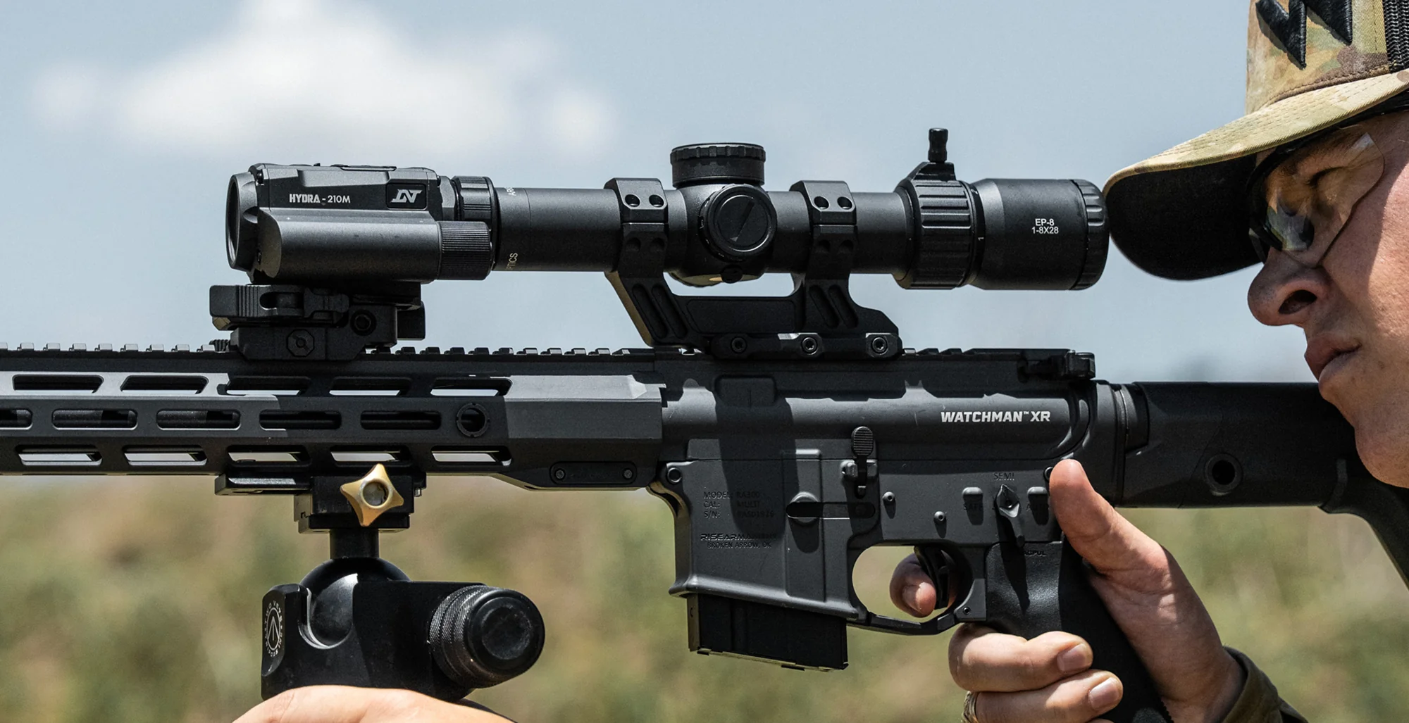 DNT HYDRA-Mini HS210M in a field-ready thermal setup